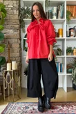Paloma Tela Poet Blouse Chilli